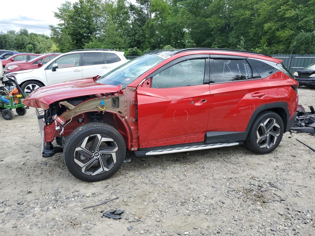 2022 HYUNDAI TUCSON LIMITED VIN:5NMJECAE8NH159745