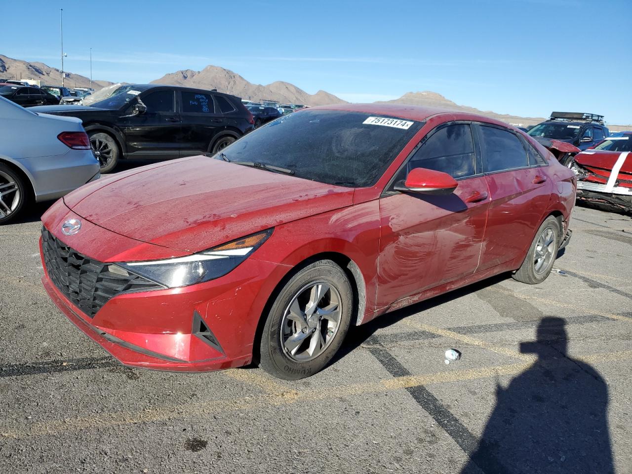 2023 HYUNDAI ELANTRA SE VIN:5NPLL4AG8PH100013