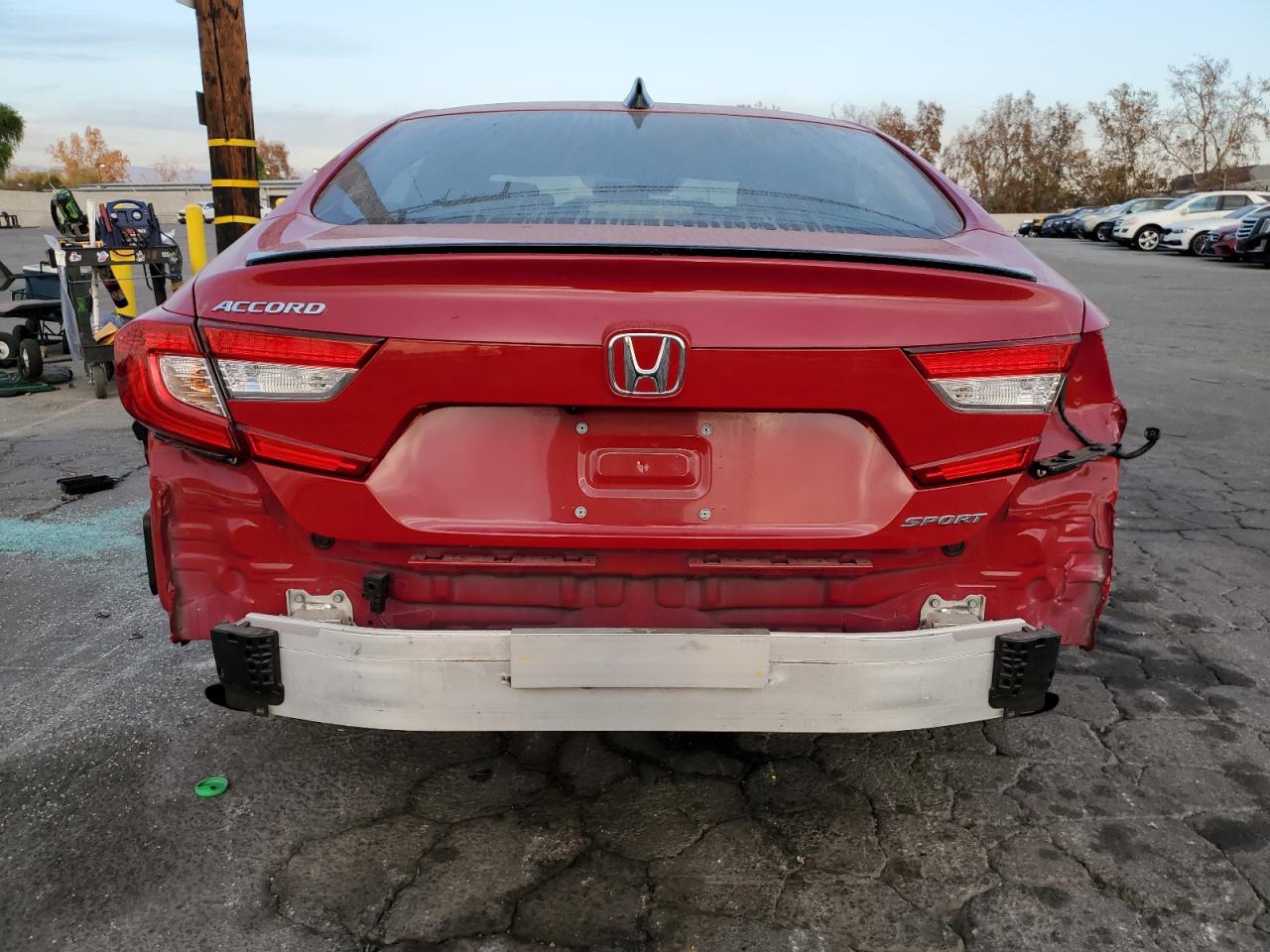 2022 HONDA ACCORD SPORT VIN:1HGCV1F37NA039385