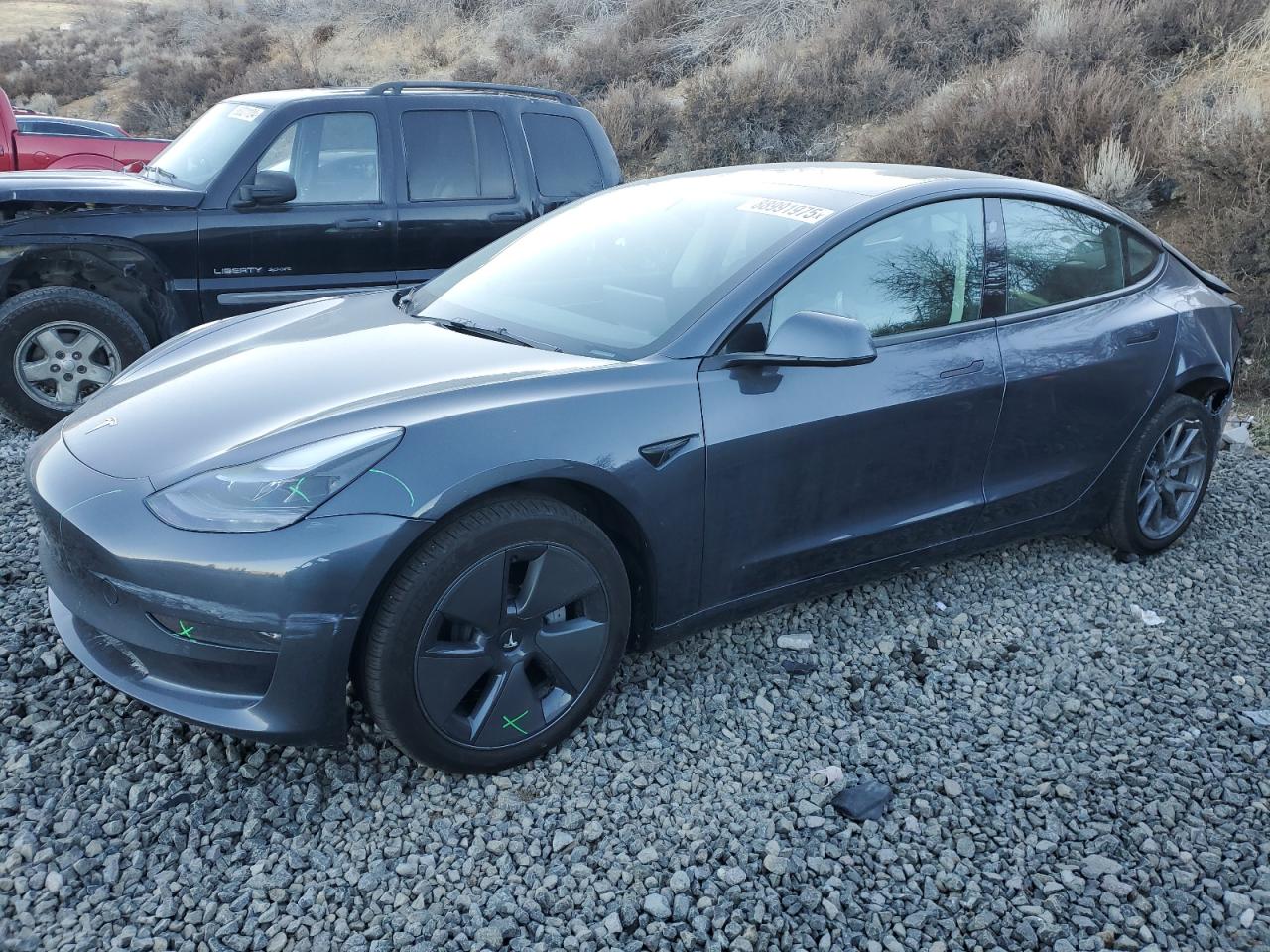 2022 TESLA MODEL 3  VIN:5YJ3E1EB5NF307218
