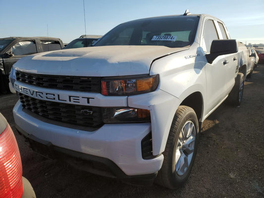 2022 CHEVROLET SILVERADO LTD K1500 CUSTOM VIN:1GCRYBEK8NZ200102