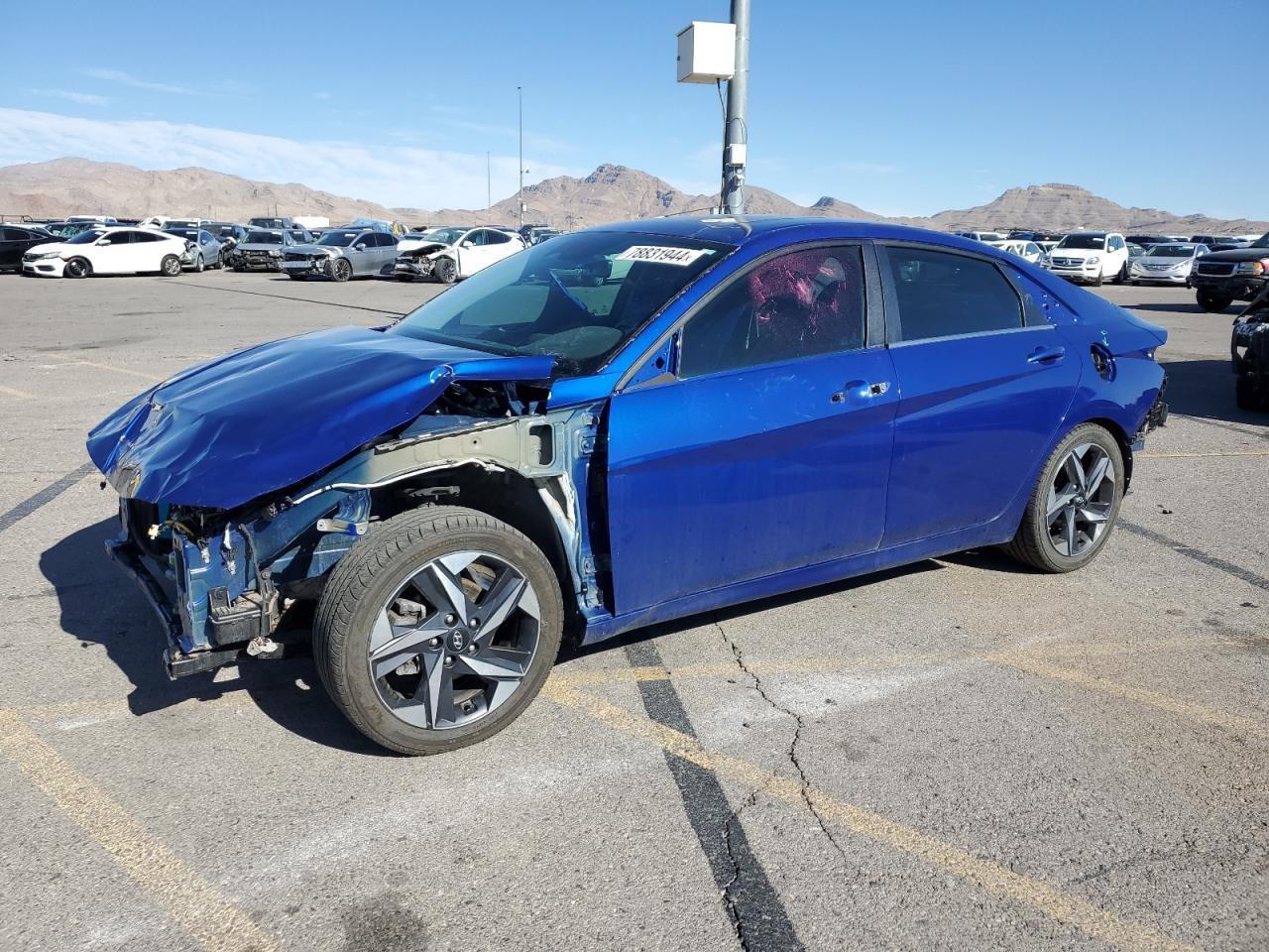 2023 HYUNDAI ELANTRA LIMITED VIN:5NPLP4AG4PH090827