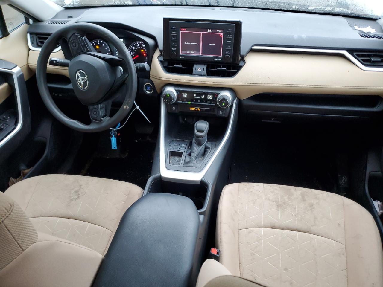 2022 TOYOTA RAV4 XLE VIN:2T3W1RFV0NC190272