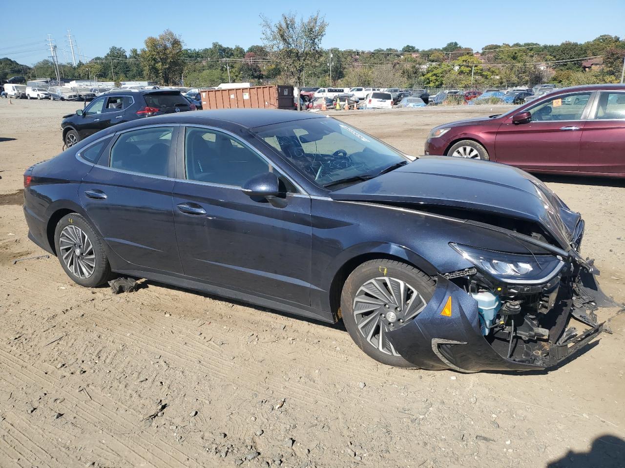 2022 HYUNDAI SONATA HYBRID VIN:KMHL34JJ1NA047943