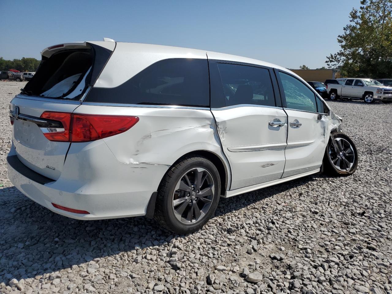 2022 HONDA ODYSSEY ELITE VIN:5FNRL6H90NB059790