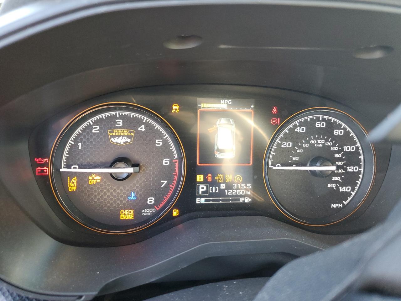 2022 SUBARU FORESTER WILDERNESS VIN:JF2SKAMC9NH449233