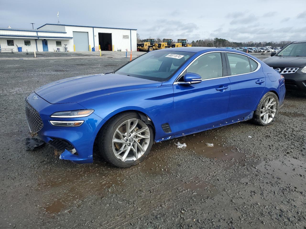2022 GENESIS G70 BASE VIN:KMTG34TA9NU095855