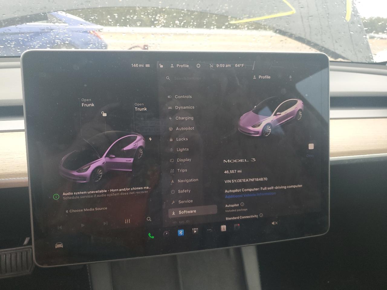 2022 TESLA MODEL 3  VIN:5YJ3E1EA7NF184870