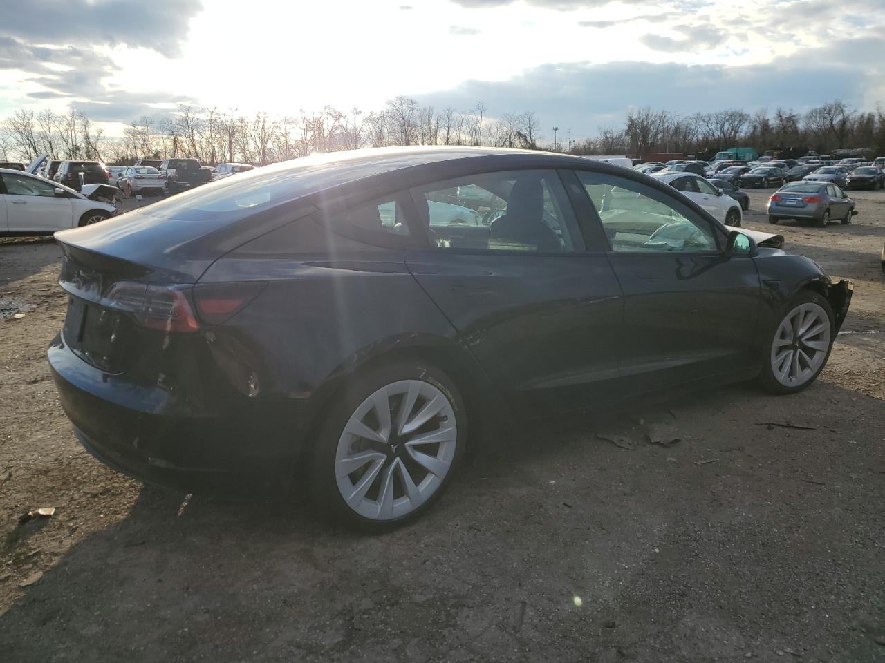 2022 TESLA MODEL 3  VIN:5YJ3E1EA7NF186280