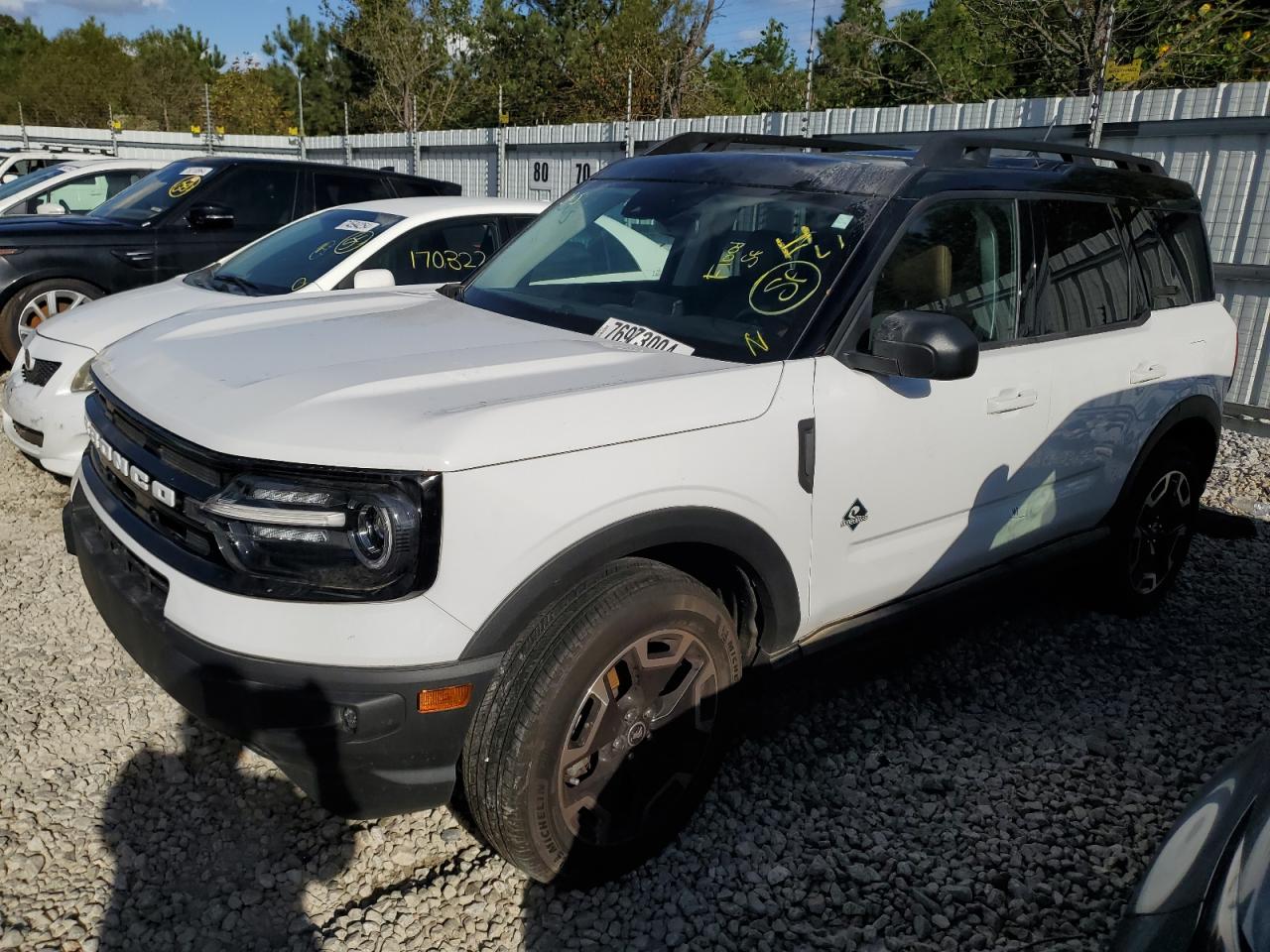 2022 FORD BRONCO SPORT OUTER BANKS VIN:3FMCR9C67NRD57721