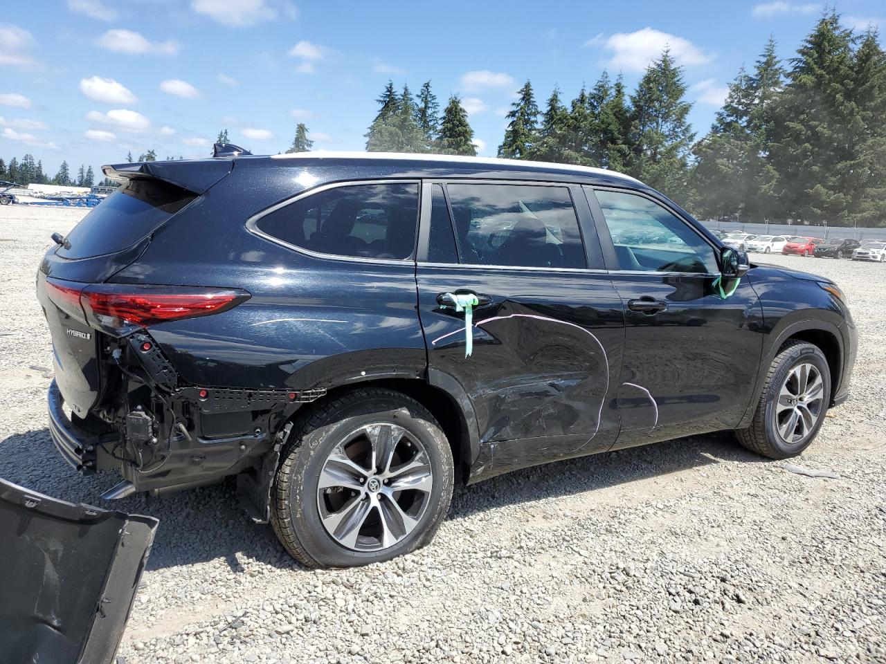 2023 TOYOTA HIGHLANDER HYBRID XLE VIN:5TDKARAH6PS017505