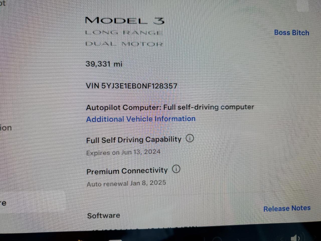 2022 TESLA MODEL 3  VIN:WP0AA2A8XNS255297