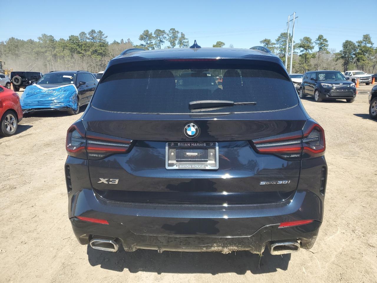 2022 BMW X3 SDRIVE30I VIN:5UX43DP0XN9K61482