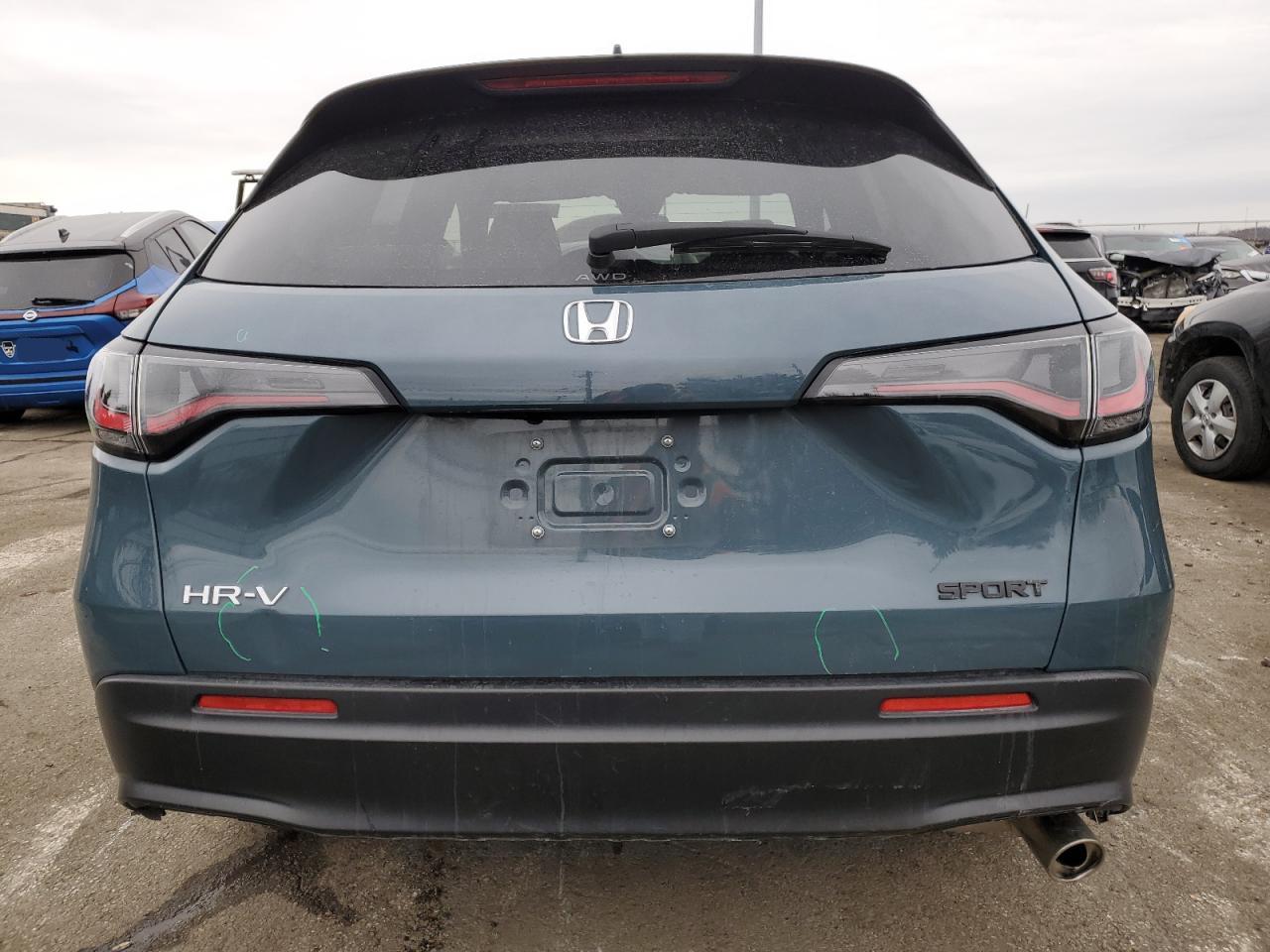 2024 HONDA HR-V SPORT VIN:3CZRZ2H54RM755391