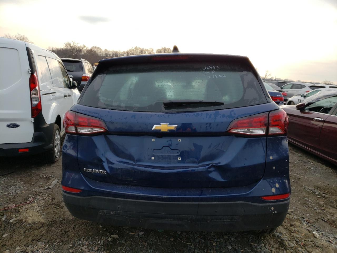 2022 CHEVROLET EQUINOX LS VIN:3GNAXFEV5NS152421