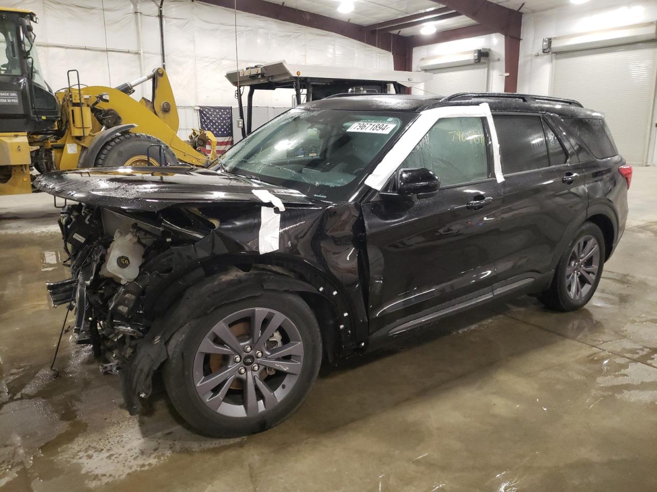 2022 FORD EXPLORER XLT VIN:1FMSK8DH3NGB26204
