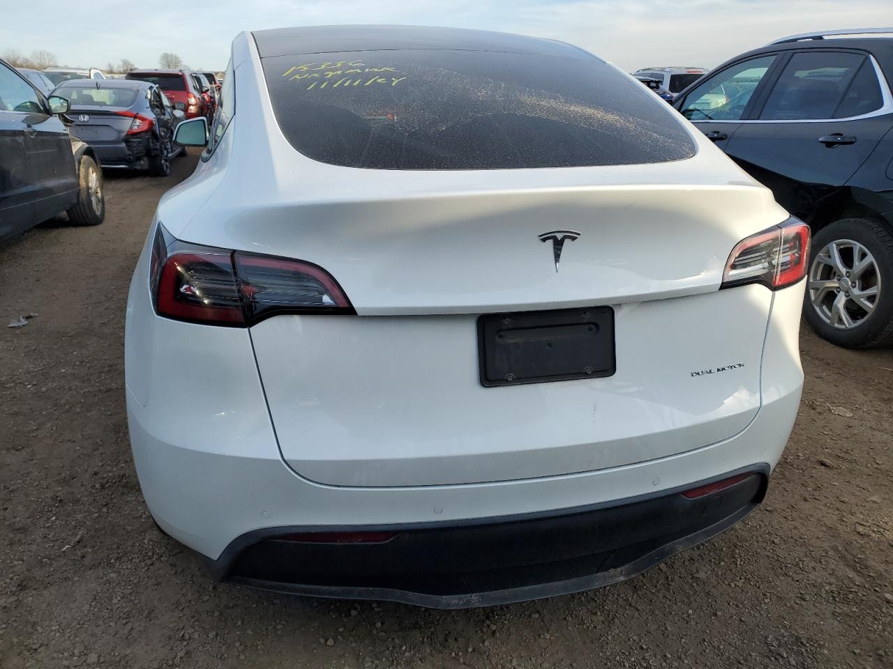 2022 TESLA MODEL Y  VIN:7SAYGAEE5NF390016
