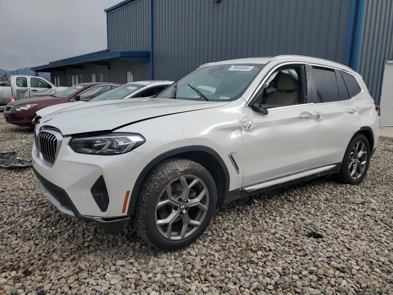2022 BMW X3 XDRIVE30I VIN:5UX53DP07N9M66293