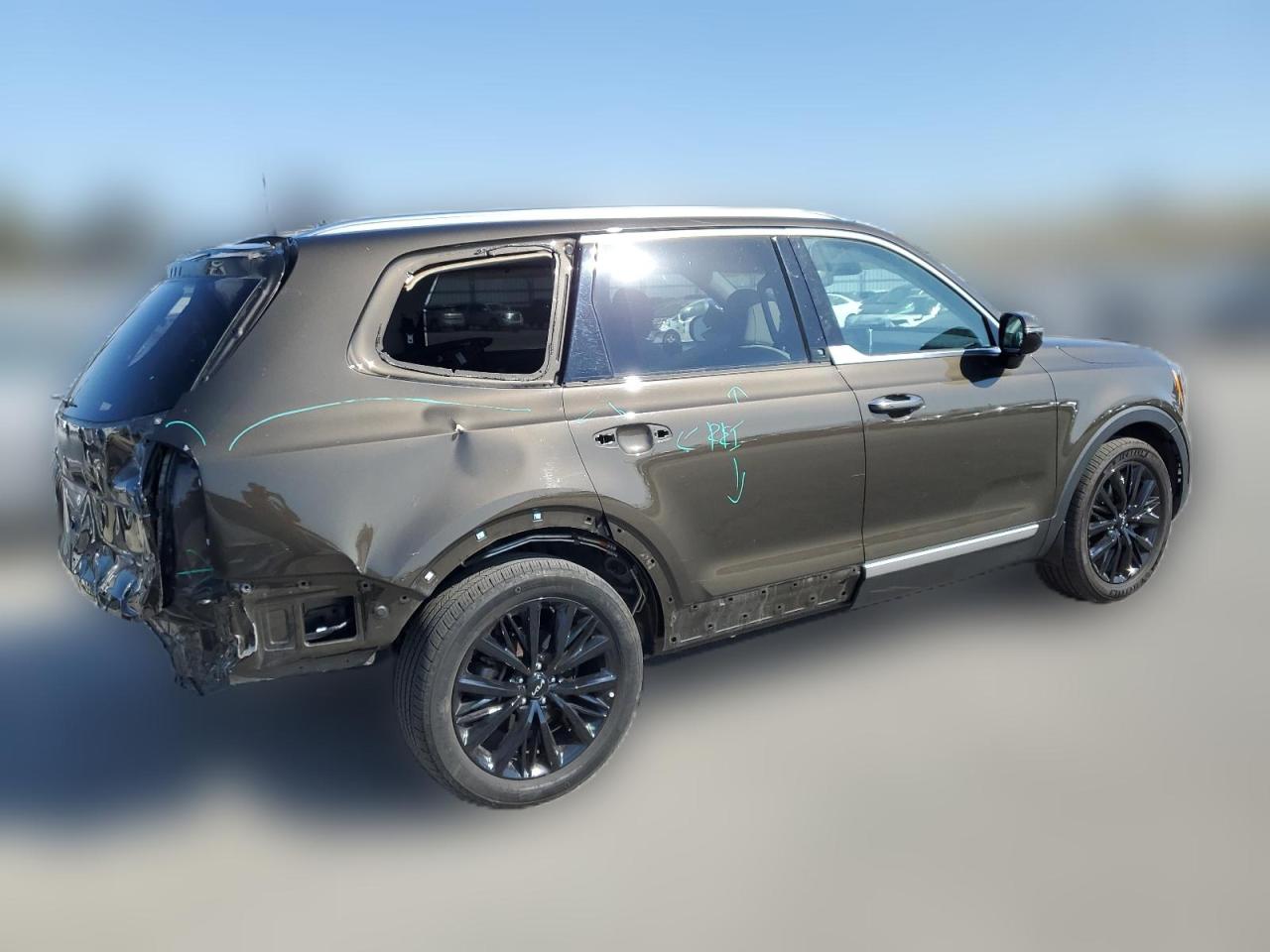 2022 KIA TELLURIDE SX VIN:5XYP5DHC3NG267608