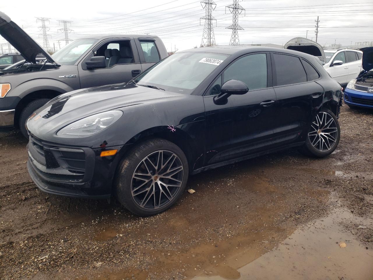 2022 PORSCHE MACAN  VIN:WP1AA2A51NLB12379