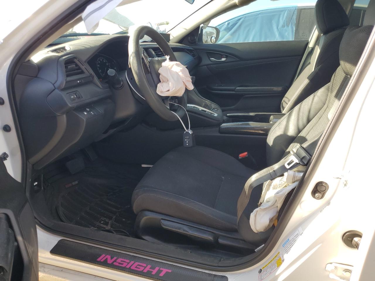 2022 HONDA INSIGHT EX VIN:19XZE4F51NE008948