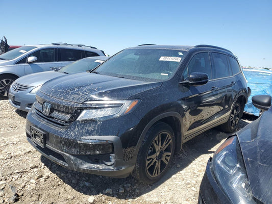 2022 HONDA PILOT BLACK VIN:5FNYF6H7XNB003745