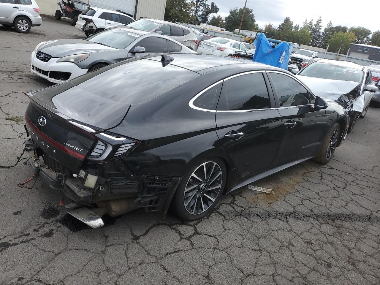 2022 HYUNDAI SONATA LIMITED VIN:KMHL34J2XNA232355