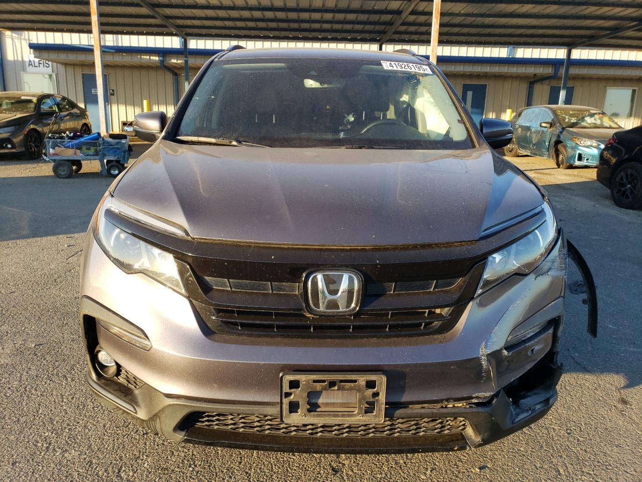 2022 HONDA PILOT SE VIN:5FNYF6H20NB011681