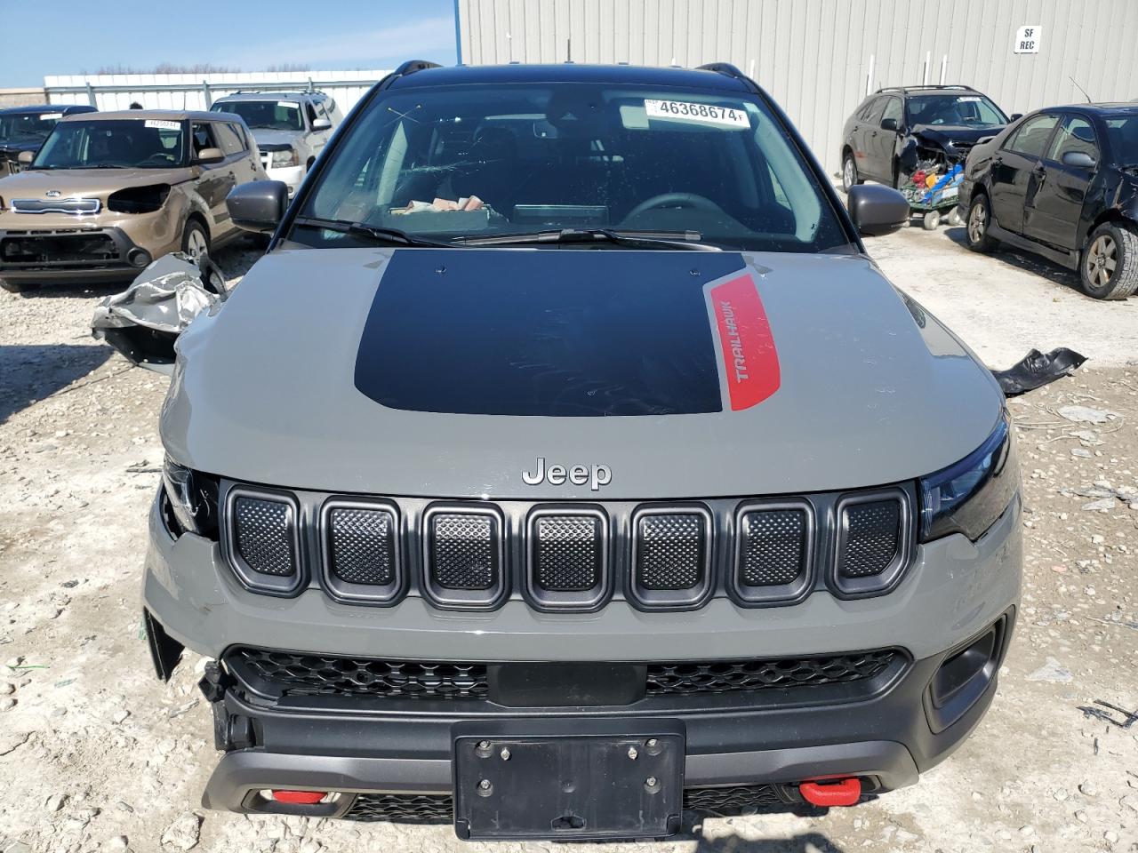 2022 JEEP COMPASS TRAILHAWK VIN:3C4NJDDB5NT186649