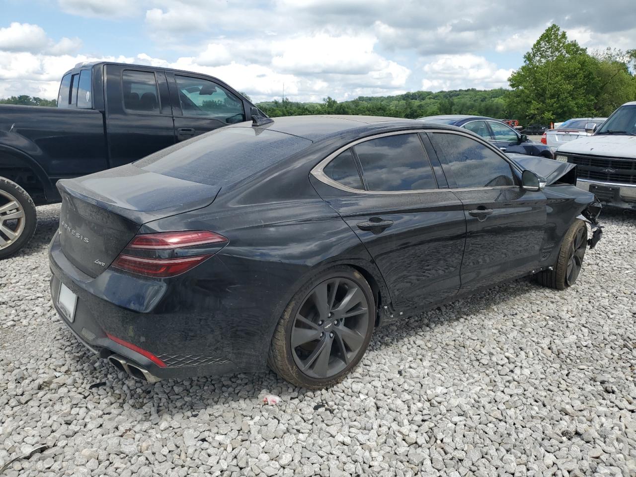 2023 GENESIS G70 BASE VIN:KMTG34TA2PU126768