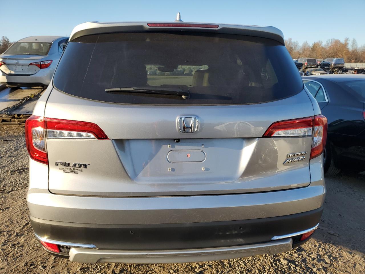 2022 HONDA PILOT TOURING VIN:5FNYF6H91NB010147