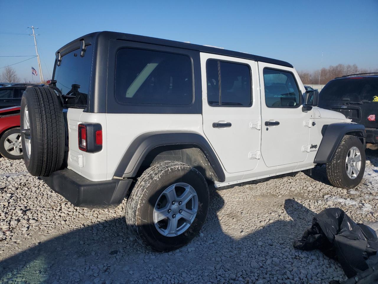 2023 JEEP WRANGLER SPORT VIN:1C4HJXDG0PW558762