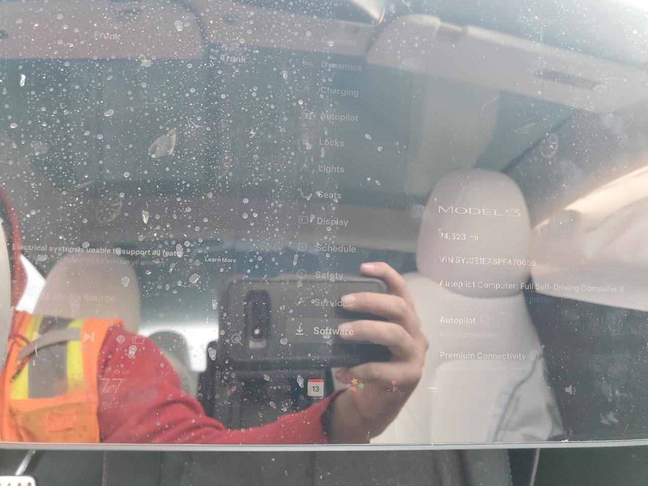 2023 TESLA MODEL 3  VIN:5YJ3E1EA5PF470655