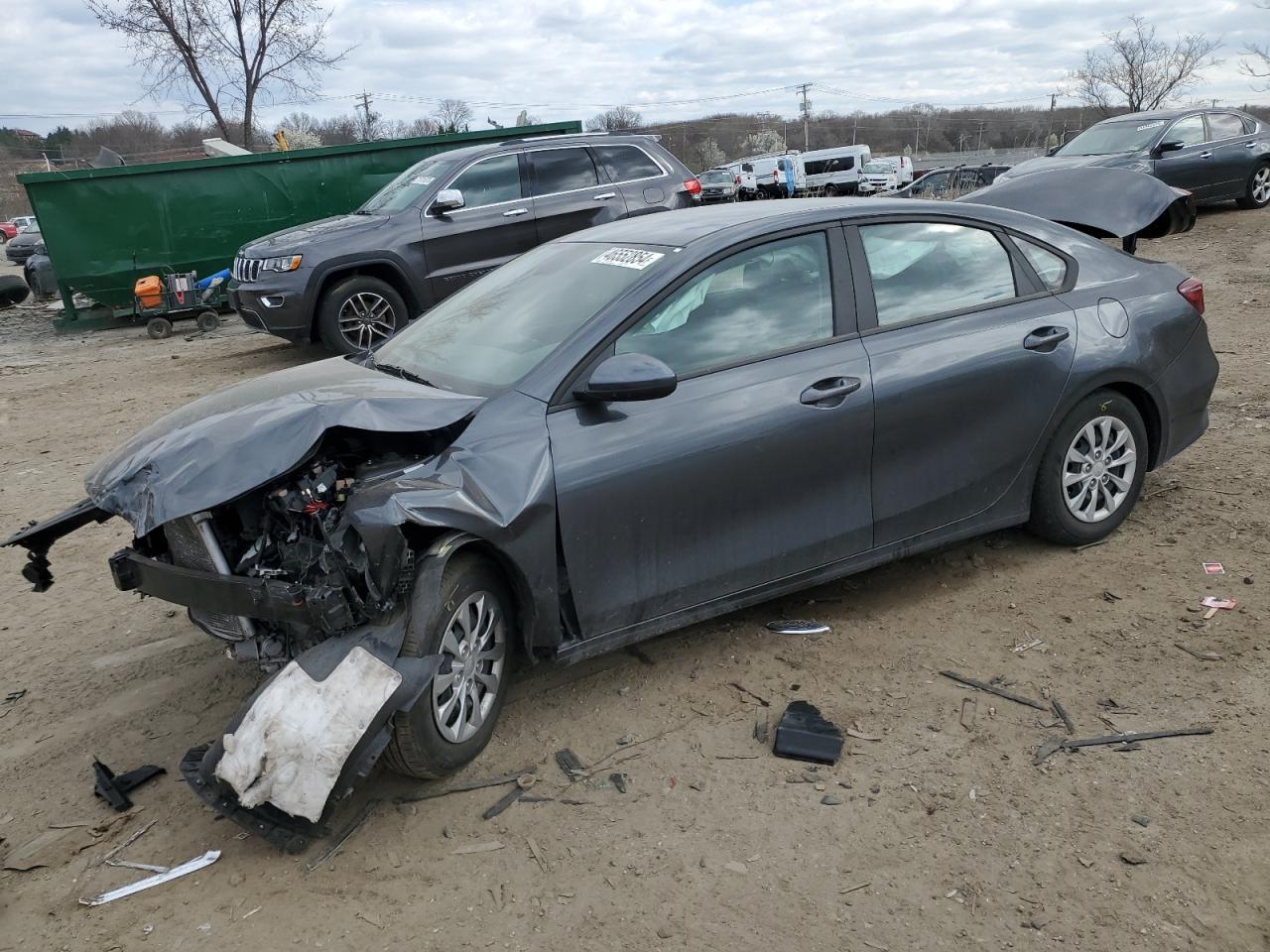 2022 KIA FORTE FE VIN:3KPF24AD6NE499589