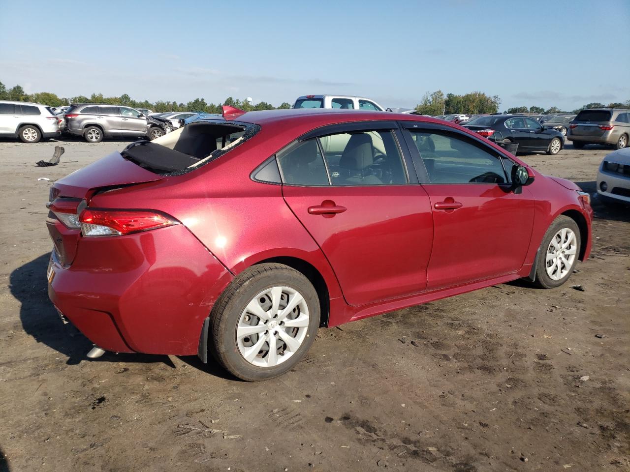 2022 TOYOTA COROLLA LE VIN:JTDEPMAE9NJ216773