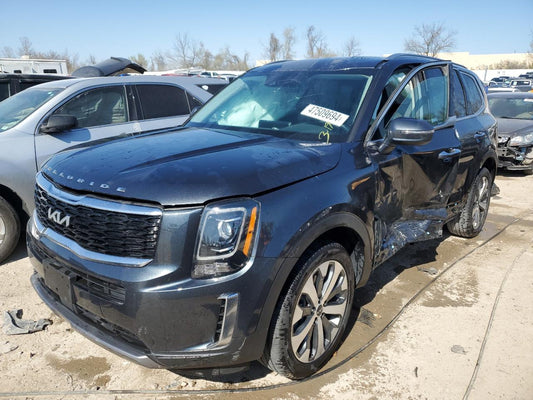 2022 KIA TELLURIDE S VIN:5XYP64HC4NG283636