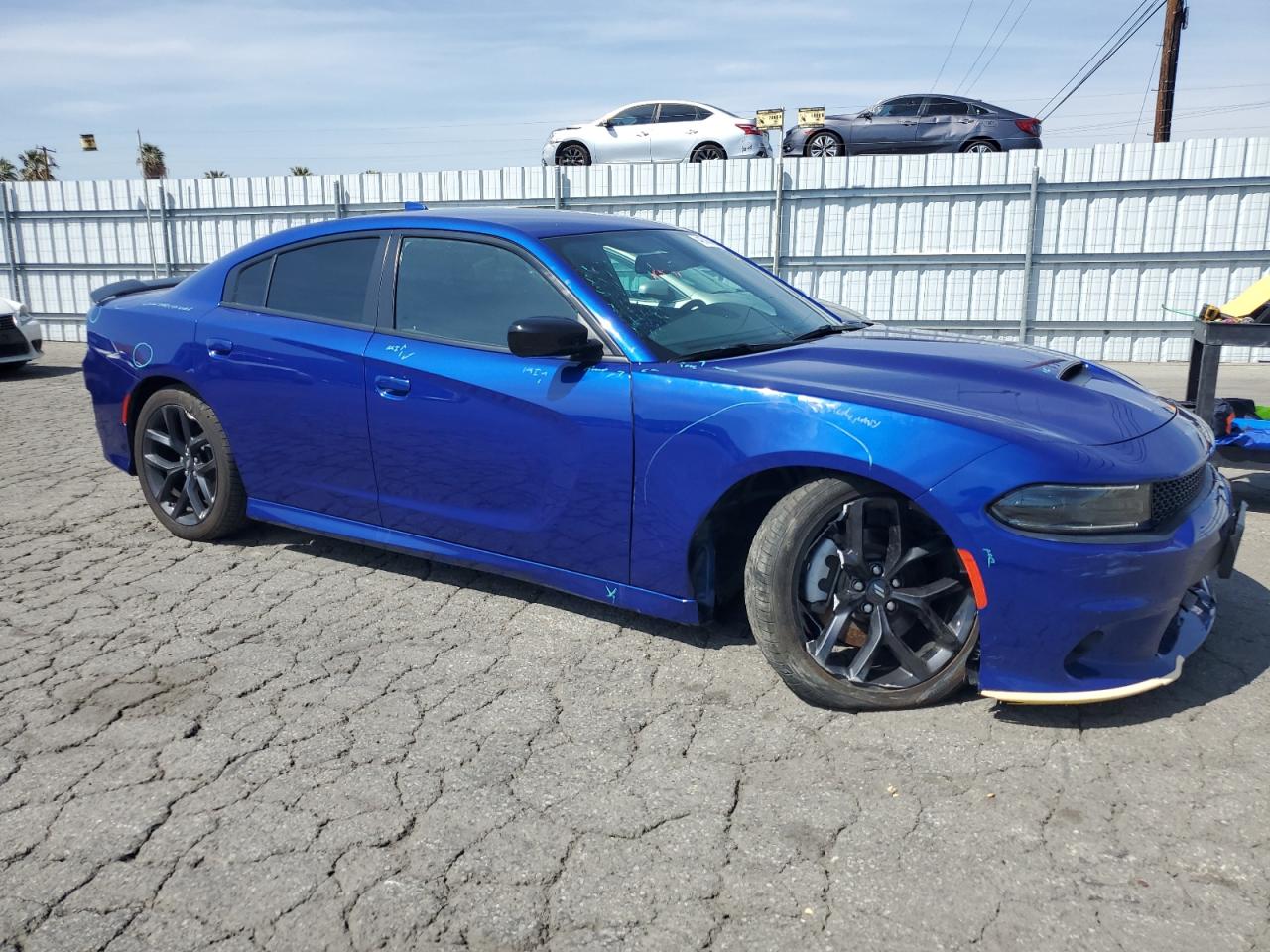 2022 DODGE CHARGER GT VIN:2C3CDXHG0NH141413