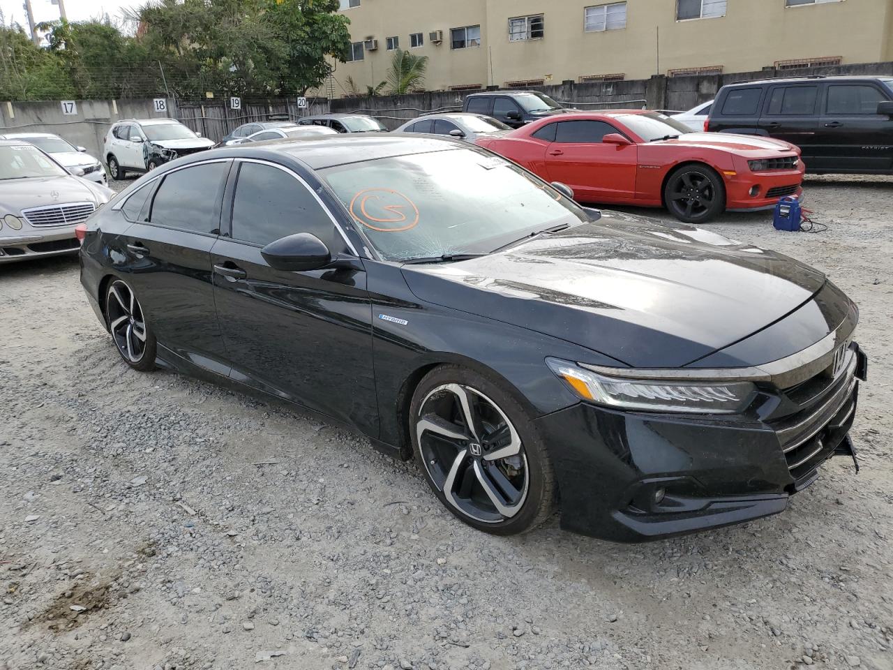 2022 HONDA ACCORD HYBRID SPORT VIN:3MVDMBCL0LM118184