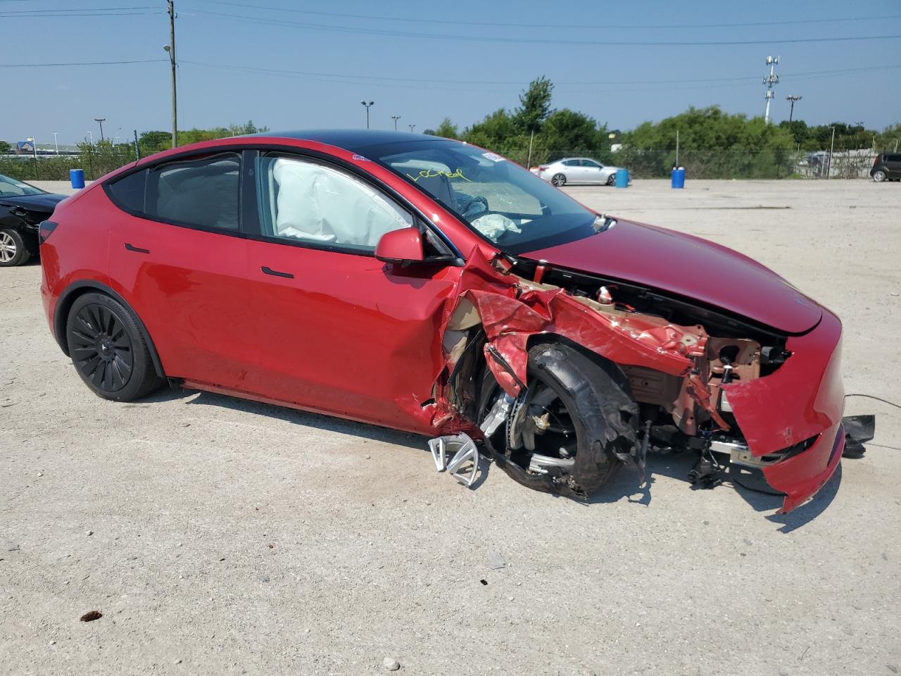 2023 TESLA MODEL Y  VIN:7SAYGDEE5PA194417