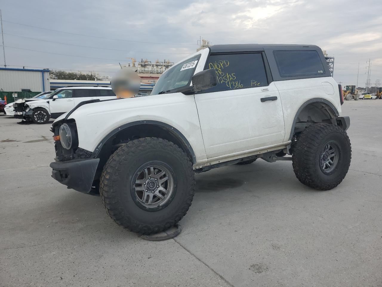 2022 FORD BRONCO BASE VIN:1FMDE5AHXNLB04386
