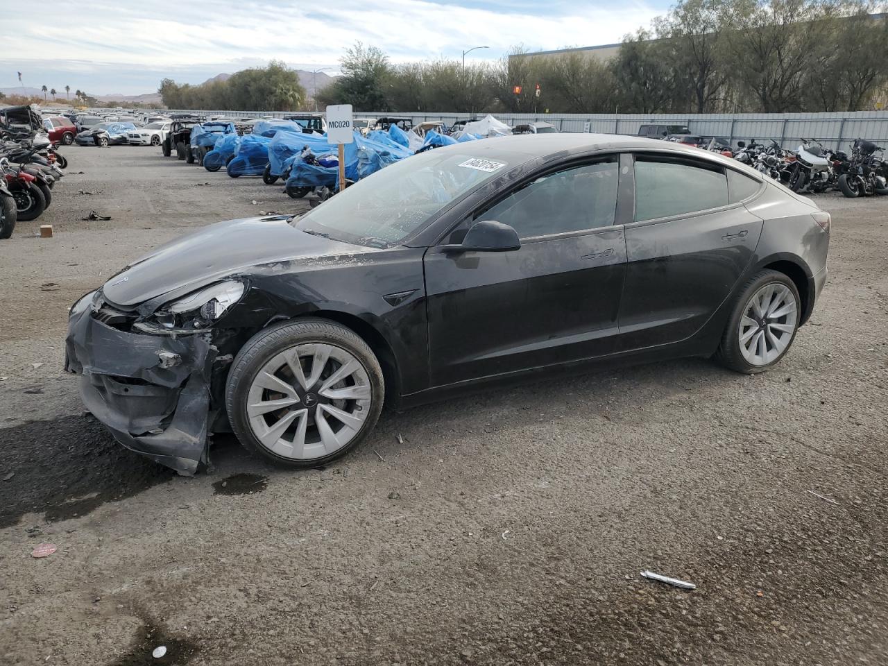 2022 TESLA MODEL 3  VIN:5YJ3E1EA3NF303899