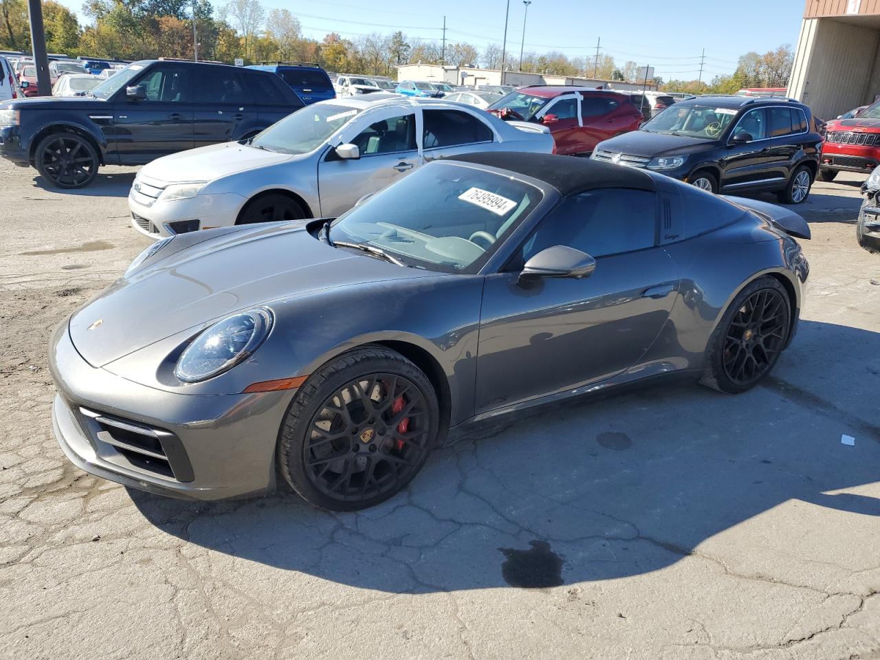 2024 PORSCHE 911 TARGA 4S VIN:WP0BB2A98RS234366