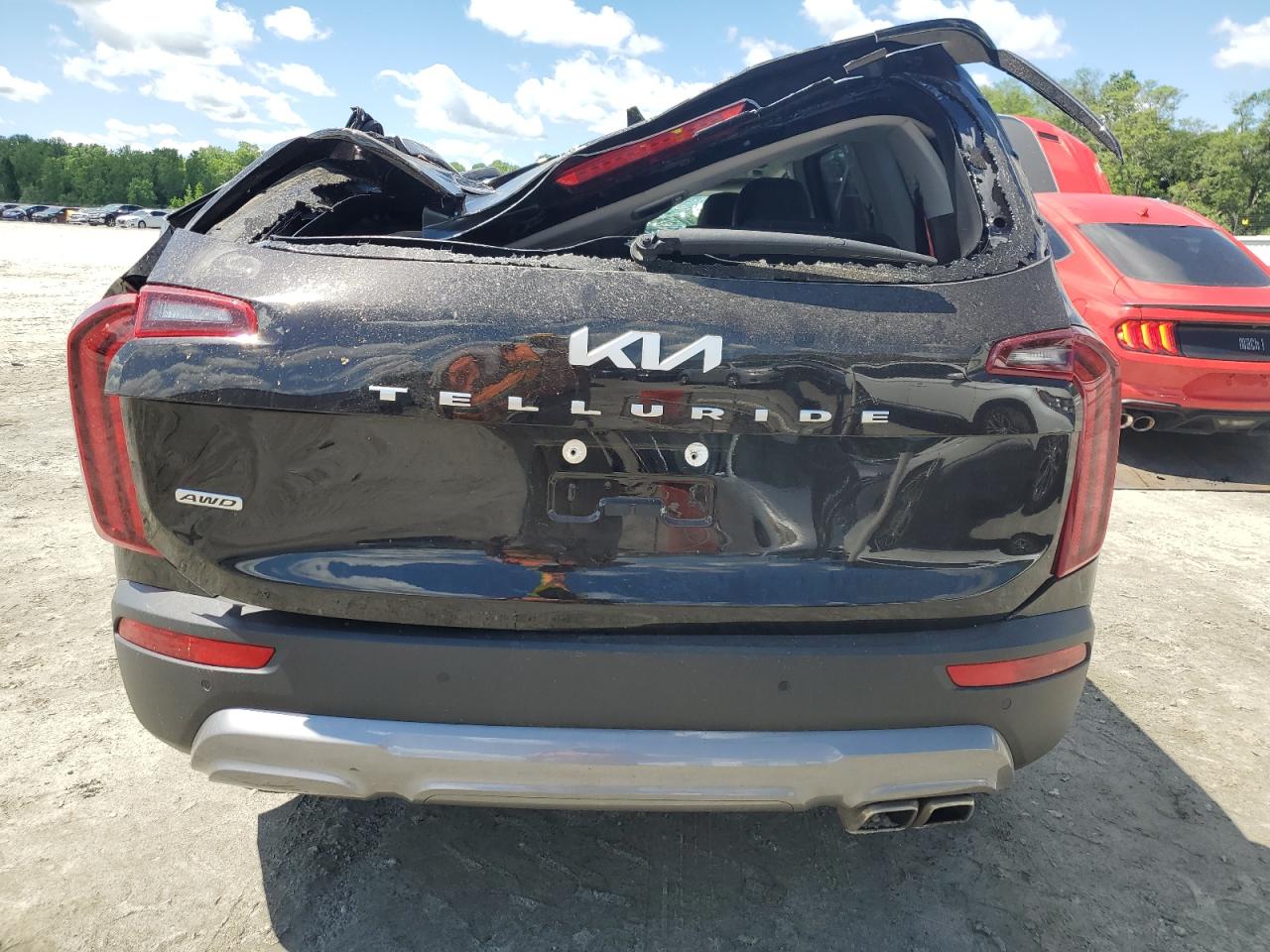 2022 KIA TELLURIDE S VIN:5XYP6DHC1NG287238