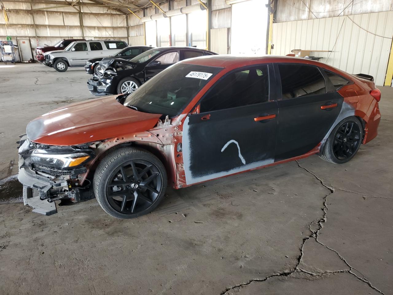 2022 HONDA CIVIC SI VIN:2HGFE1E50NH472161