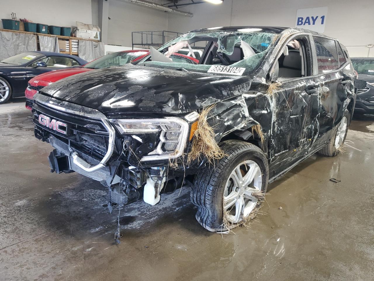 2022 GMC TERRAIN SLE VIN:3GKALTEV7NL176480