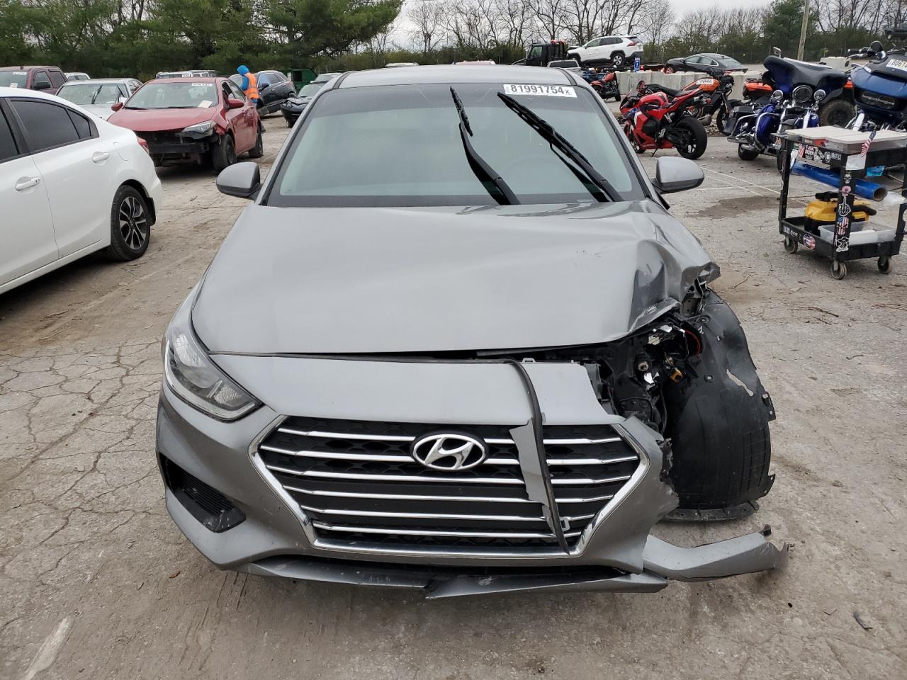 2022 HYUNDAI ACCENT SE VIN:3KPC24A61NE175700