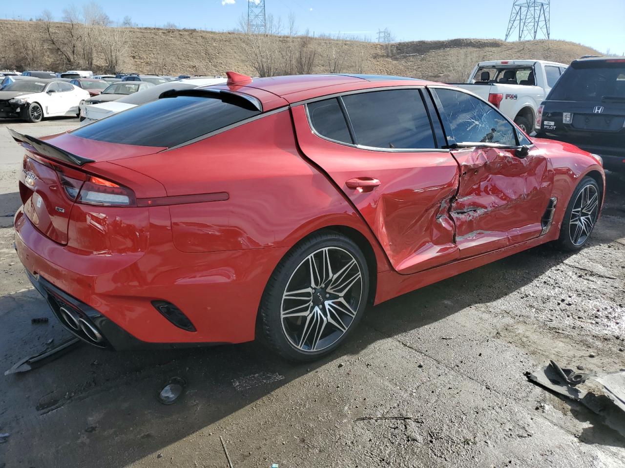 2023 KIA STINGER GT2 VIN:KNAE55LC4P6133603
