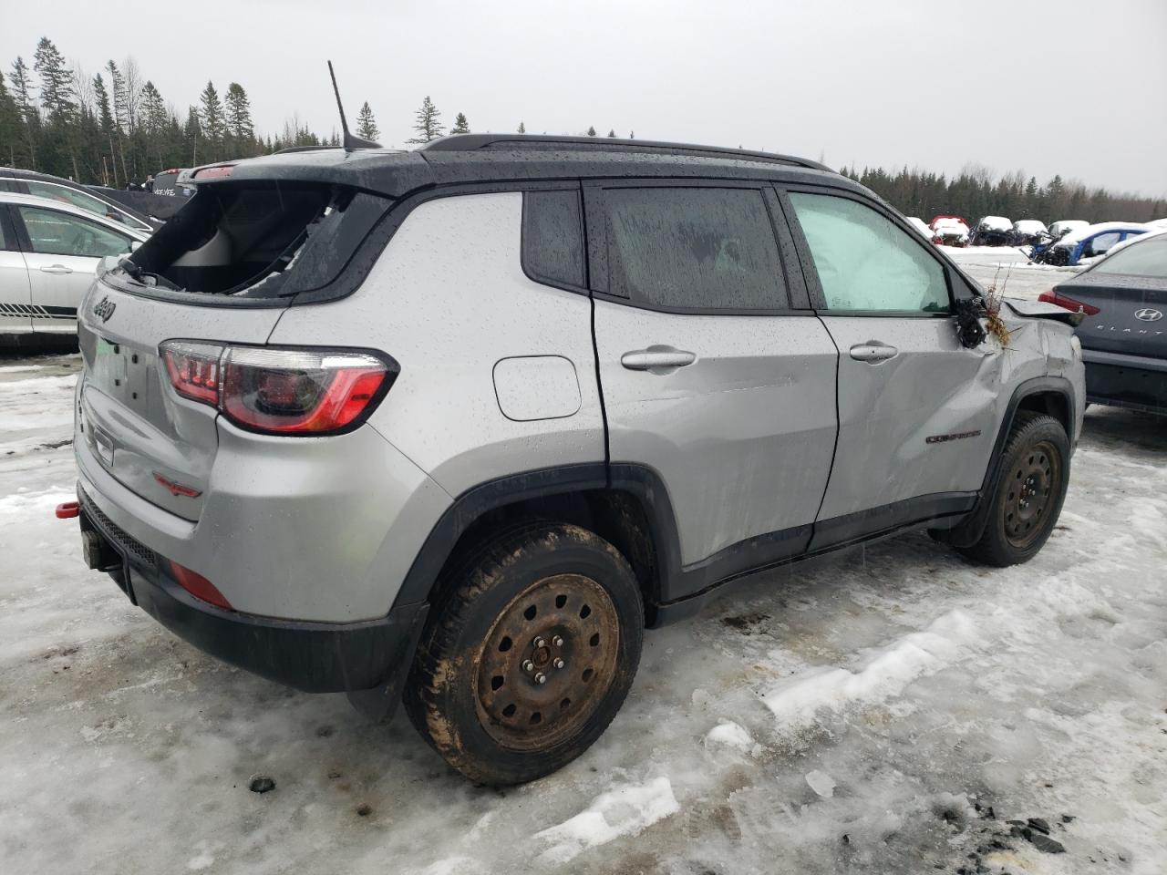 2022 JEEP COMPASS TRAILHAWK VIN:3C4NJDDB0NT238673