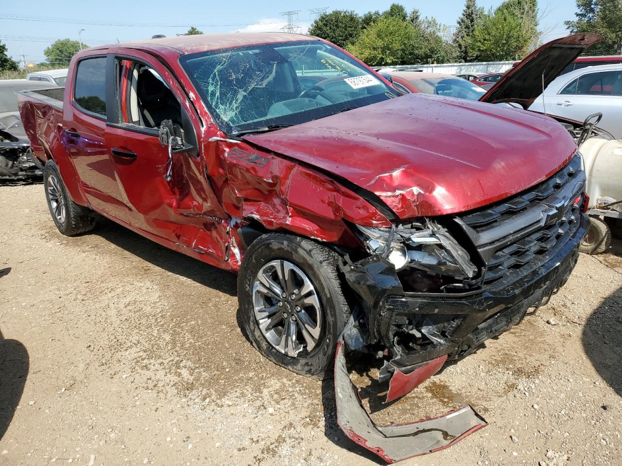 2022 CHEVROLET COLORADO Z71 VIN:1GCGTDEN2N1108512