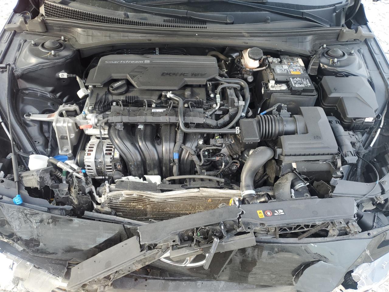 2022 HYUNDAI ELANTRA SEL VIN:5NPLM4AG6NH071380